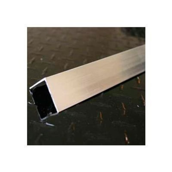 M-D M-D® Aluminum Angle Equal Leg, 72"L x 3/4"W x 3/4"H x 1/8"D, Mill Silver 58248